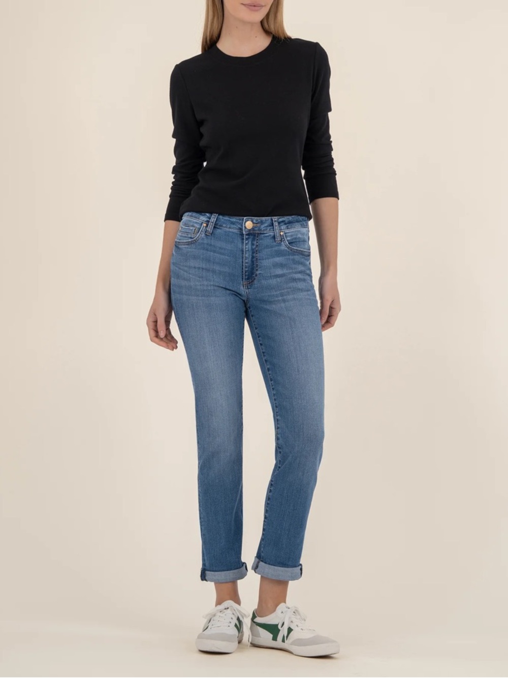 Kut from the Kloth Catherine Boyfriend Jeans, size 8